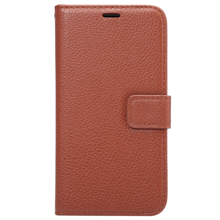 Litchi Texture Horizontal Flip Leather Case with Card Slots & Holder & Wallet & Photo Frame & Lanyard for Samsung Galalxy S5 / G900
