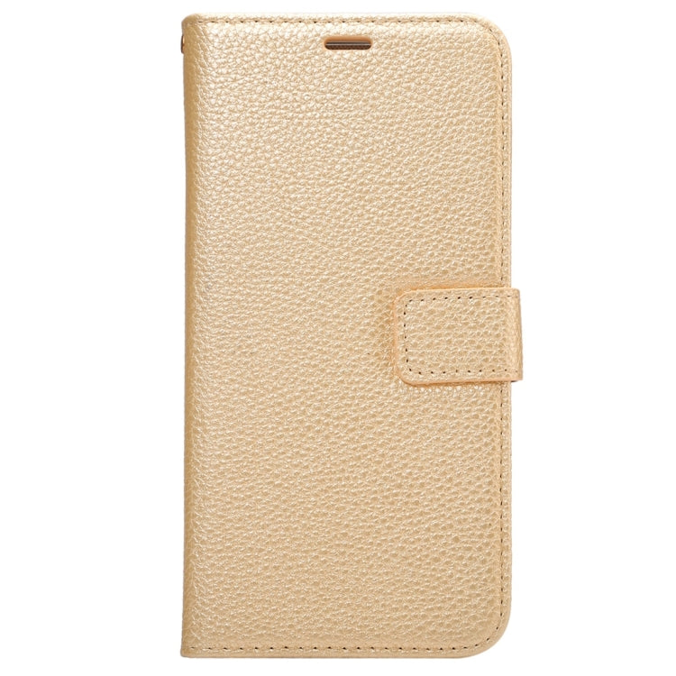 For Galaxy S6 Edge+ / G928 Litchi Texture Horizontal Flip Leather Case with Card Slots & Holder & Wallet & Photo Frame & Lanyard