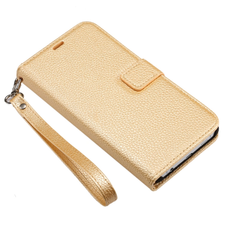 For Galaxy S6 Edge+ / G928 Litchi Texture Horizontal Flip Leather Case with Card Slots & Holder & Wallet & Photo Frame & Lanyard