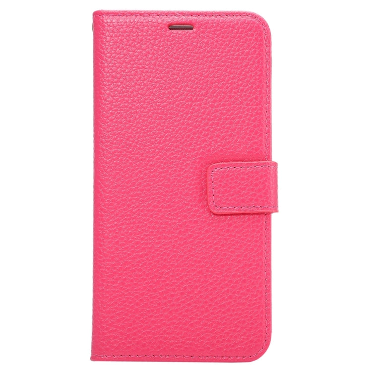 For Galaxy S6 Edge+ / G928 Litchi Texture Horizontal Flip Leather Case with Card Slots & Holder & Wallet & Photo Frame & Lanyard