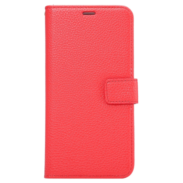 For Galaxy S6 Edge / G925 Litchi Texture Horizontal Flip Leather Case with Card Slots & Holder & Wallet & Photo Frame & Lanyard