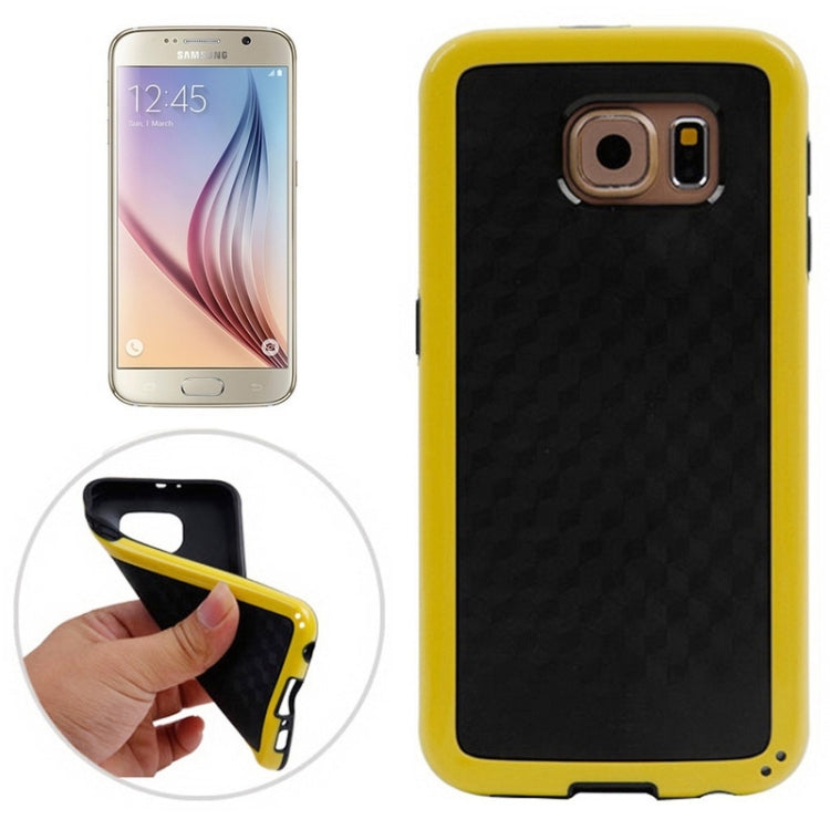 For Galaxy S6 / G920 Honeycomb Texture TPU Protective Case
