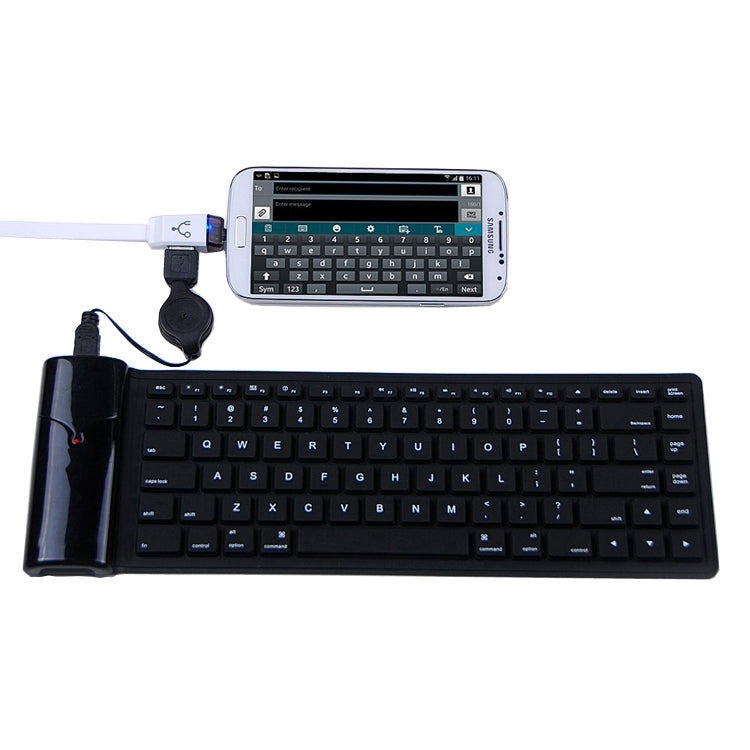 OTG-Y-01 USB 2.0 Male to Micro USB Male + USB Female OTG Charging Data Cable for Android Phones / Tablets with OTG Function, Length: 30cm(White)