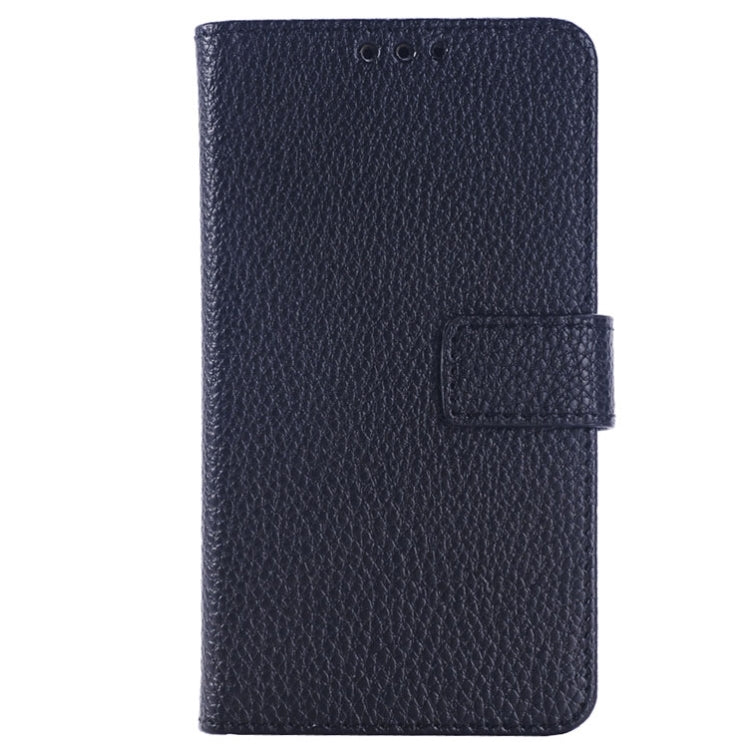 Litchi Texture Horizontal Flip Leather Case with Card Slots & Holder for Galaxy Grand Max/G7200