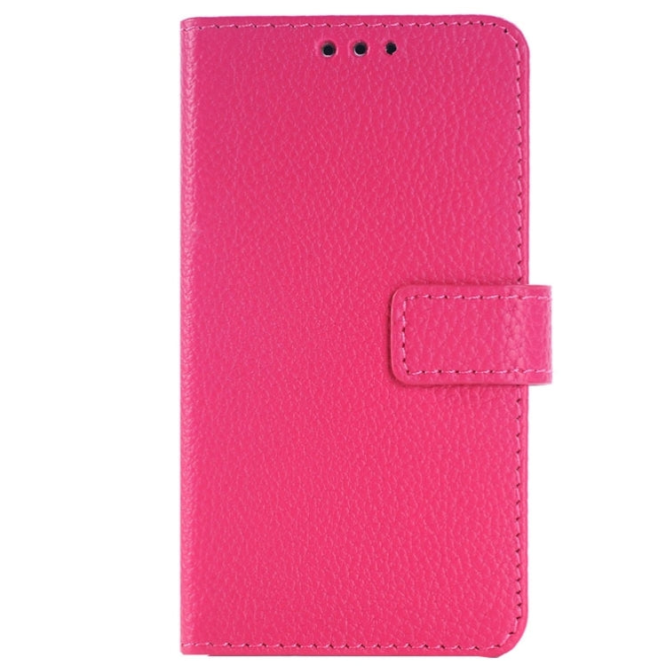 Litchi Texture Horizontal Flip Leather Case with Card Slots & Holder for Galaxy Grand Max/G7200