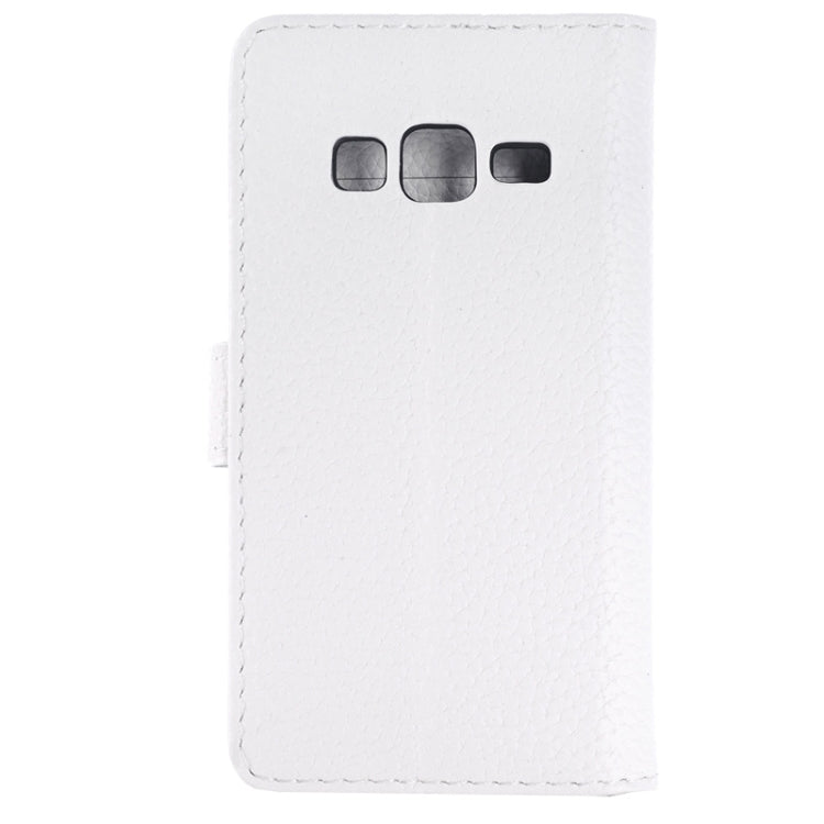 Litchi Texture Horizontal Flip Leather Case with Card Slots & Holder for Samsung Z1/Z130H