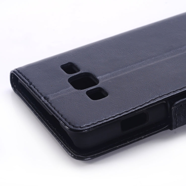 Oil Skin Texture Horizontal Flip Leather Case with Card Slots & Wallet & Holder for Galaxy Grand Max/G7200