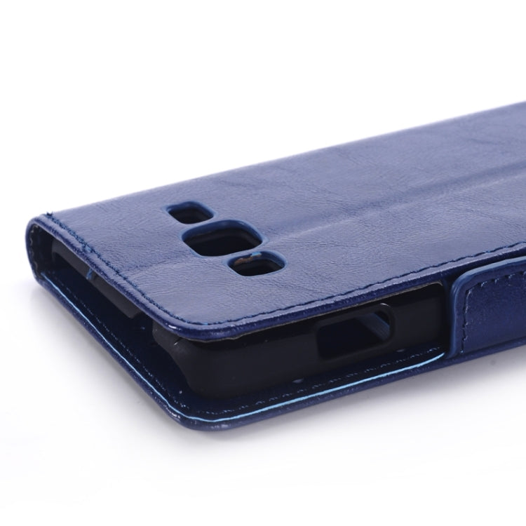 Oil Skin Texture Horizontal Flip Leather Case with Card Slots & Wallet & Holder for Galaxy Grand Max/G7200