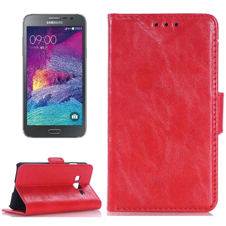 Oil Skin Texture Horizontal Flip Leather Case with Card Slots & Wallet & Holder for Galaxy Grand Max/G7200