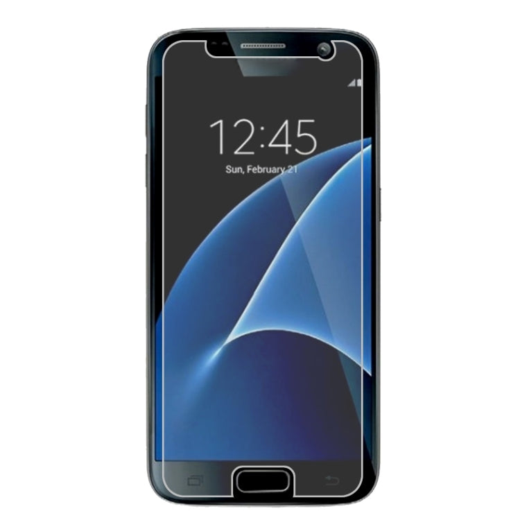 2 PCS for Galaxy S7 / G930 0.26mm 9H Surface Hardness 2.5D Explosion-proof Tempered Glass Non-full Screen Film