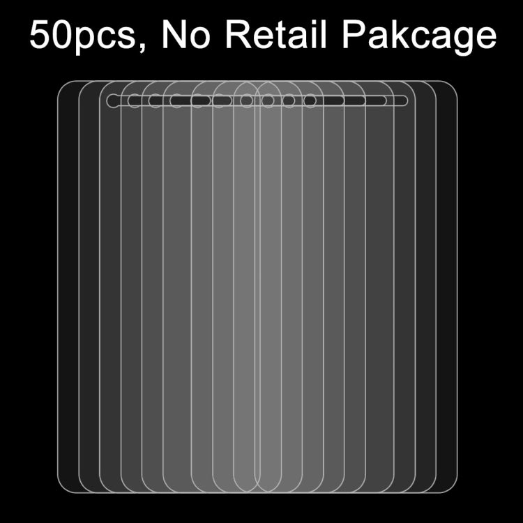 50 PCS for Galaxy S7 / G930 0.26mm 9H Surface Hardness 2.5D Explosion-proof Tempered Glass Non-full Screen Film, No Retail Package