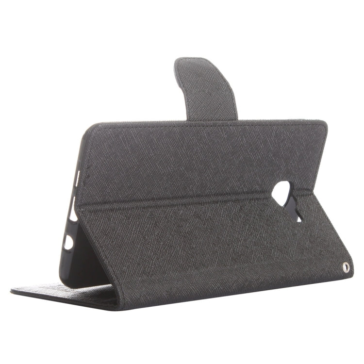 For Galaxy A9 / A900 Color Matching Cross Texture Flip Leather Case with Holder & Card Slots & Wallet