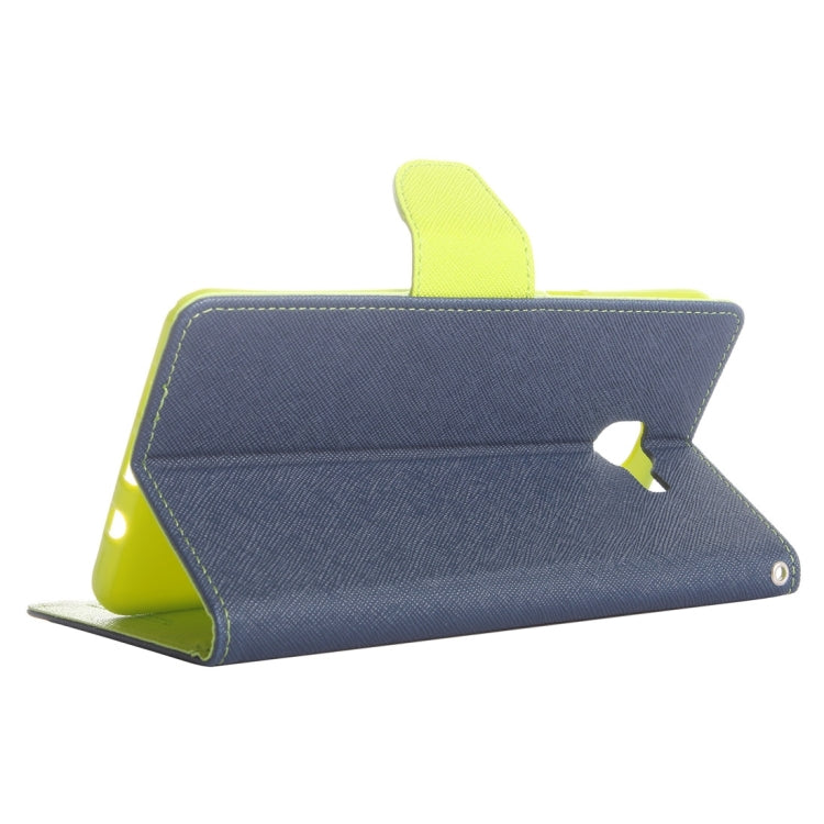 For Galaxy A9 / A900 Color Matching Cross Texture Flip Leather Case with Holder & Card Slots & Wallet