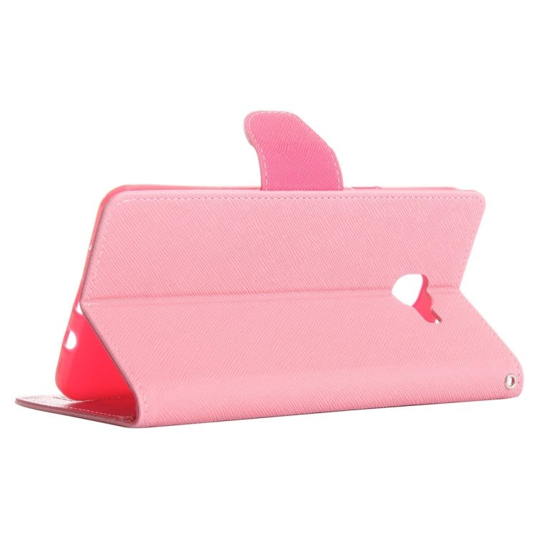 For Galaxy A9 / A900 Color Matching Cross Texture Flip Leather Case with Holder & Card Slots & Wallet