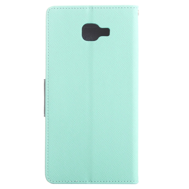 For Galaxy A9 / A900 Color Matching Cross Texture Flip Leather Case with Holder & Card Slots & Wallet