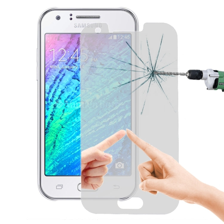 LOPURS Mirror 0.26mm 9H+ Surface Hardness 2.5D Explosion-proof Tempered Glass Film for Galaxy J1