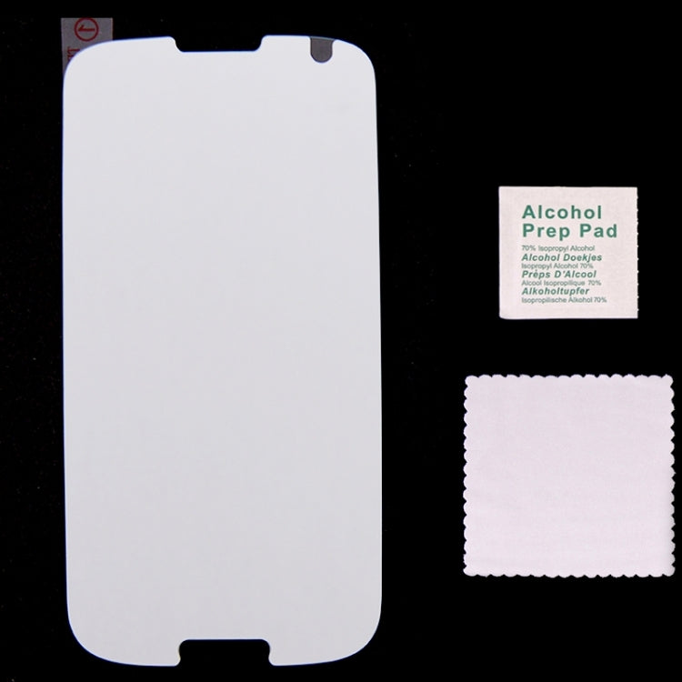 LOPURS Mirror 0.26mm 9H+ Surface Hardness 2.5D Explosion-proof Tempered Glass Film for Galaxy SIII / i9300