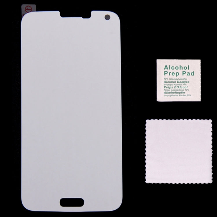 LOPURS Mirror 0.26mm 9H+ Surface Hardness 2.5D Explosion-proof Tempered Glass Film for Galaxy S5 / G900
