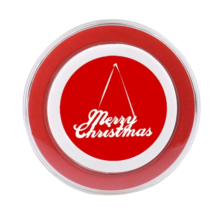 Itian S6 Qi Standard Christmas Pad Type Wireless Charger Transmitter Charging Plate  for iPhone 8 / 8 Plus / X &  Galaxy S8 & S8 + / LG G6 / Huawei P10 & P10 Plus / OnePlus 5 / Xiaomi Mi6 & Max 2 /and other Smartphones(Red)