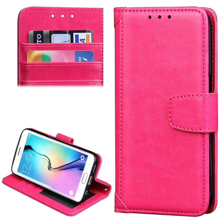 For Galaxy S7 / G930 Crazy Horse Texture Horizontal Flip Leather Case