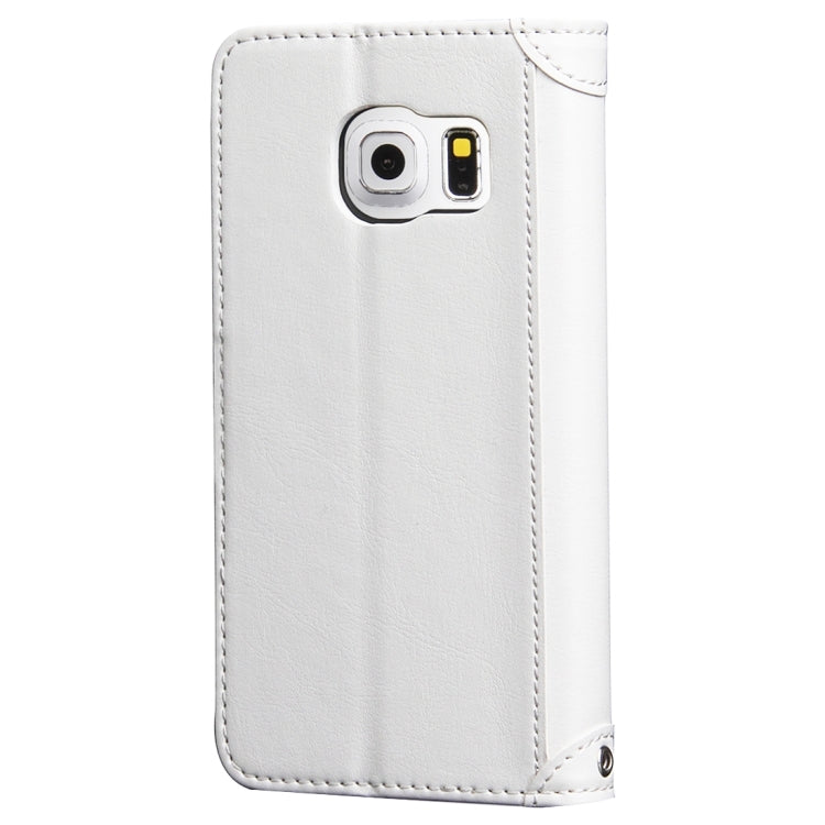 For Galaxy S7 / G930 Crazy Horse Texture Horizontal Flip Leather Case