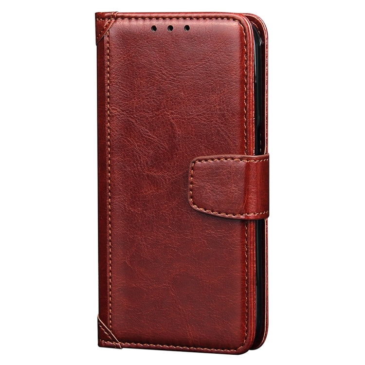 For Galaxy S7 / G930 Crazy Horse Texture Horizontal Flip Leather Case