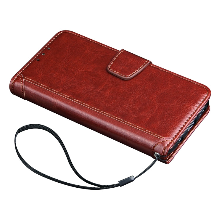 For Galaxy S7 / G930 Crazy Horse Texture Horizontal Flip Leather Case