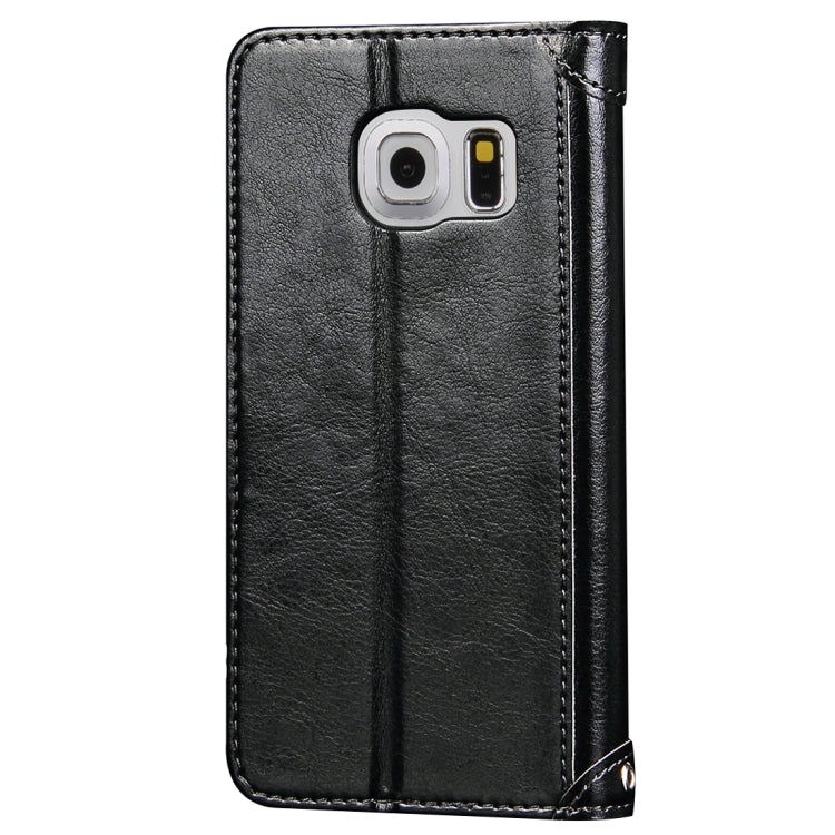 For Galaxy S7 Edge / G935 Crazy Horse Texture Horizontal Flip Leather Case with Holder & Card Slots & Wallet & Photo Frame