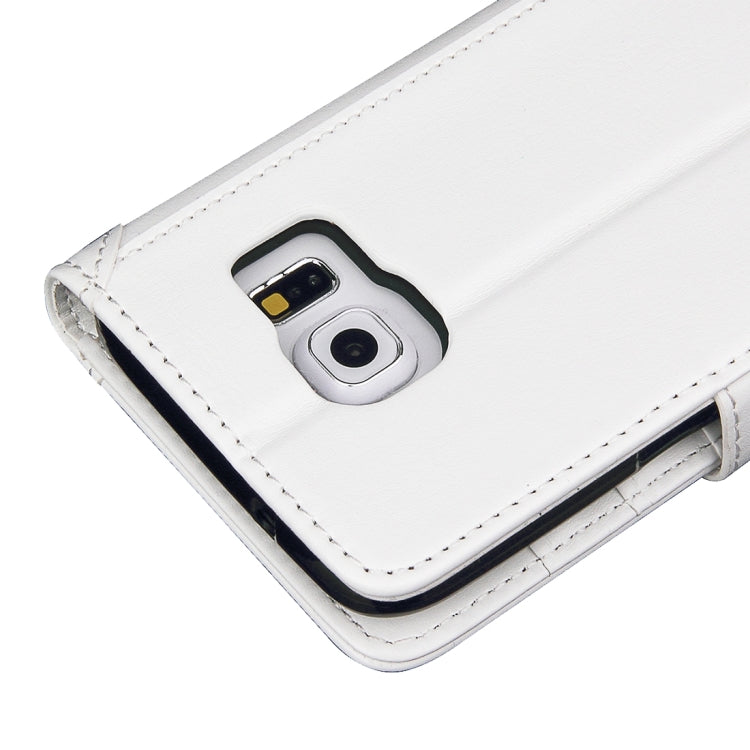 For Galaxy S7 Edge / G935 Crazy Horse Texture Horizontal Flip Leather Case with Holder & Card Slots & Wallet & Photo Frame