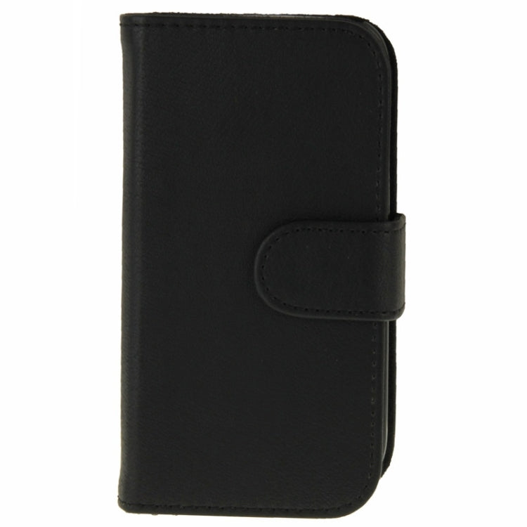 Bluetooth 3.0 Removable Keyboard Leather Tablet Case with Holder for Galaxy S III / i9300(Black)