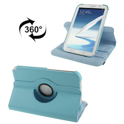 360 Degree Rotatable Litchi Texture Leather Case with Holder for Galaxy Note 8.0 / N5100