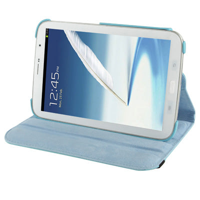 360 Degree Rotatable Litchi Texture Leather Case with Holder for Galaxy Note 8.0 / N5100