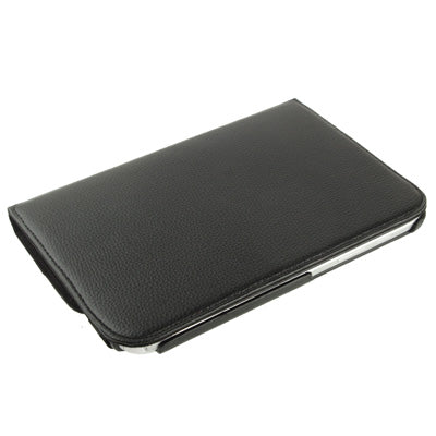360 Degree Rotatable Litchi Texture Leather Case with Holder for Galaxy Note 8.0 / N5100