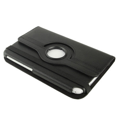 360 Degree Rotatable Litchi Texture Leather Case with Holder for Galaxy Note 8.0 / N5100