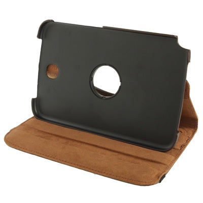 360 Degree Rotatable Litchi Texture Leather Case with Holder for Galaxy Note 8.0 / N5100
