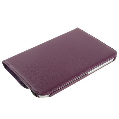360 Degree Rotatable Litchi Texture Leather Case with Holder for Galaxy Note 8.0 / N5100