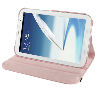 360 Degree Rotatable Litchi Texture Leather Case with Holder for Galaxy Note 8.0 / N5100