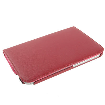 360 Degree Rotatable Litchi Texture Leather Case with Holder for Galaxy Note 8.0 / N5100