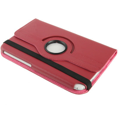 360 Degree Rotatable Litchi Texture Leather Case with Holder for Galaxy Note 8.0 / N5100
