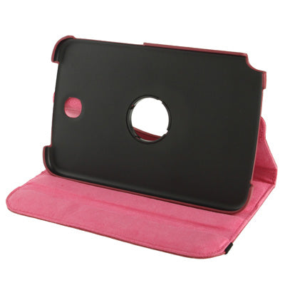 360 Degree Rotatable Litchi Texture Leather Case with Holder for Galaxy Note 8.0 / N5100
