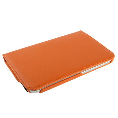 360 Degree Rotatable Litchi Texture Leather Case with Holder for Galaxy Note 8.0 / N5100