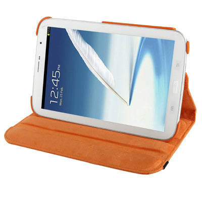 360 Degree Rotatable Litchi Texture Leather Case with Holder for Galaxy Note 8.0 / N5100