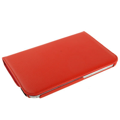 360 Degree Rotatable Litchi Texture Leather Case with Holder for Galaxy Note 8.0 / N5100