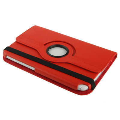 360 Degree Rotatable Litchi Texture Leather Case with Holder for Galaxy Note 8.0 / N5100