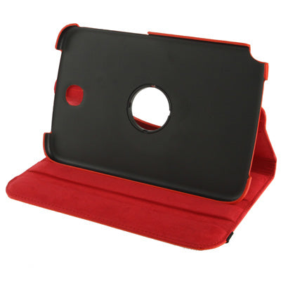 360 Degree Rotatable Litchi Texture Leather Case with Holder for Galaxy Note 8.0 / N5100