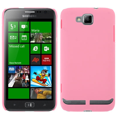 Pure Color Plastic Protection Case for Samsung Ativ S / i8750