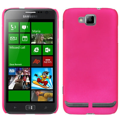Pure Color Plastic Protection Case for Samsung Ativ S / i8750
