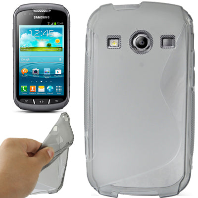 S Line Anti-skid TPU Protection Case for Galaxy Xcover 2 / S7710