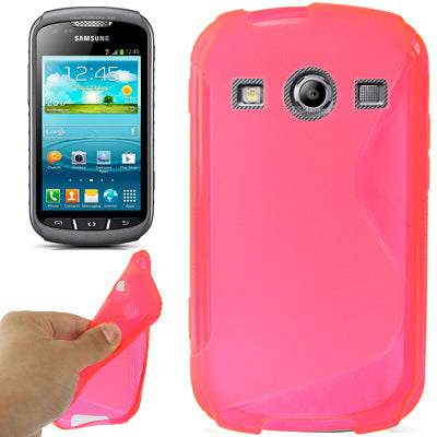 S Line Anti-skid TPU Protection Case for Galaxy Xcover 2 / S7710