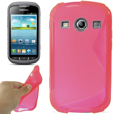 S Line Anti-skid TPU Protection Case for Galaxy Xcover 2 / S7710